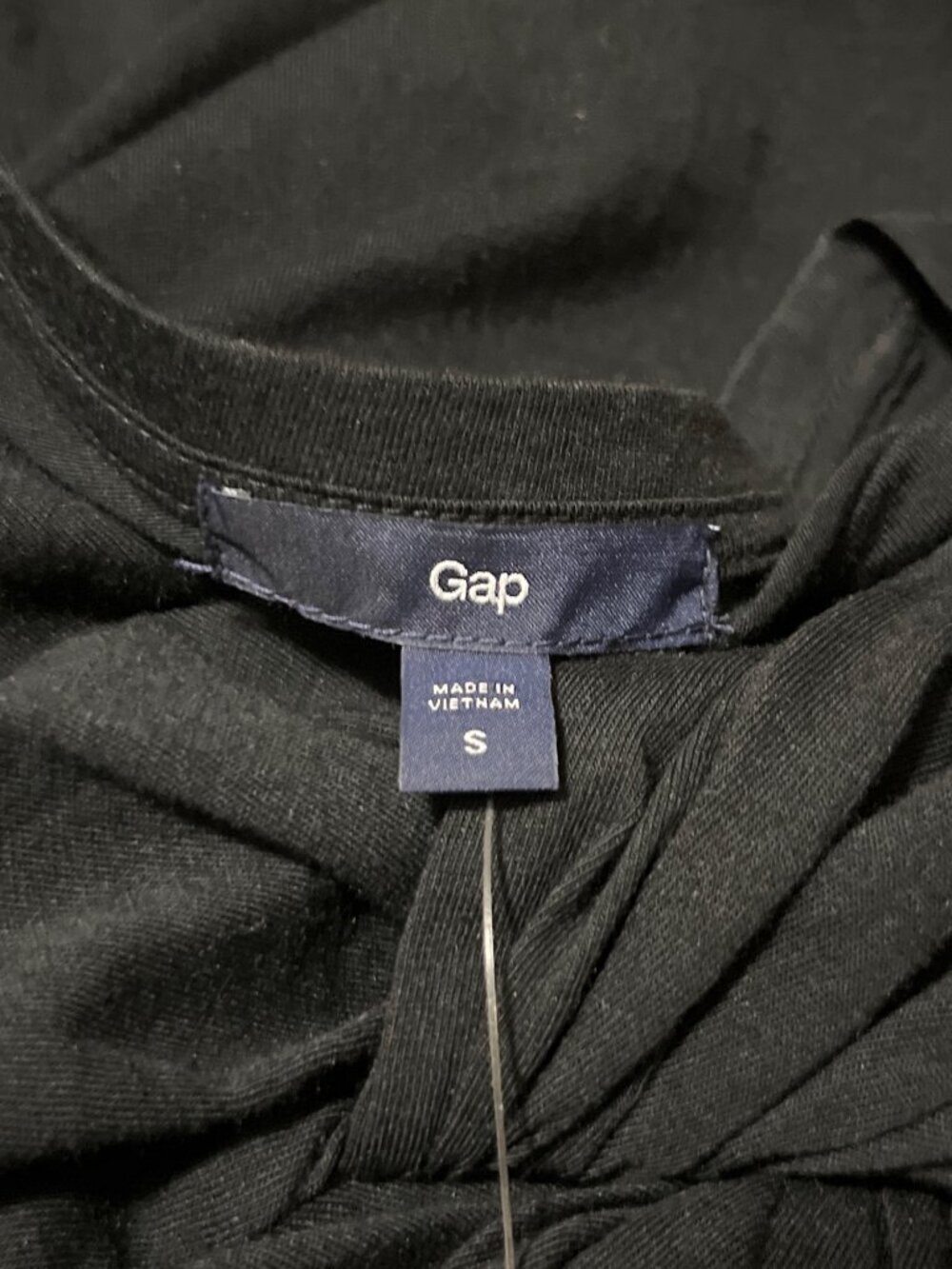 Gap Women's Black Sleeveless Asymmetrical Tunic Top Size Small NWT - Picture 6 of 13